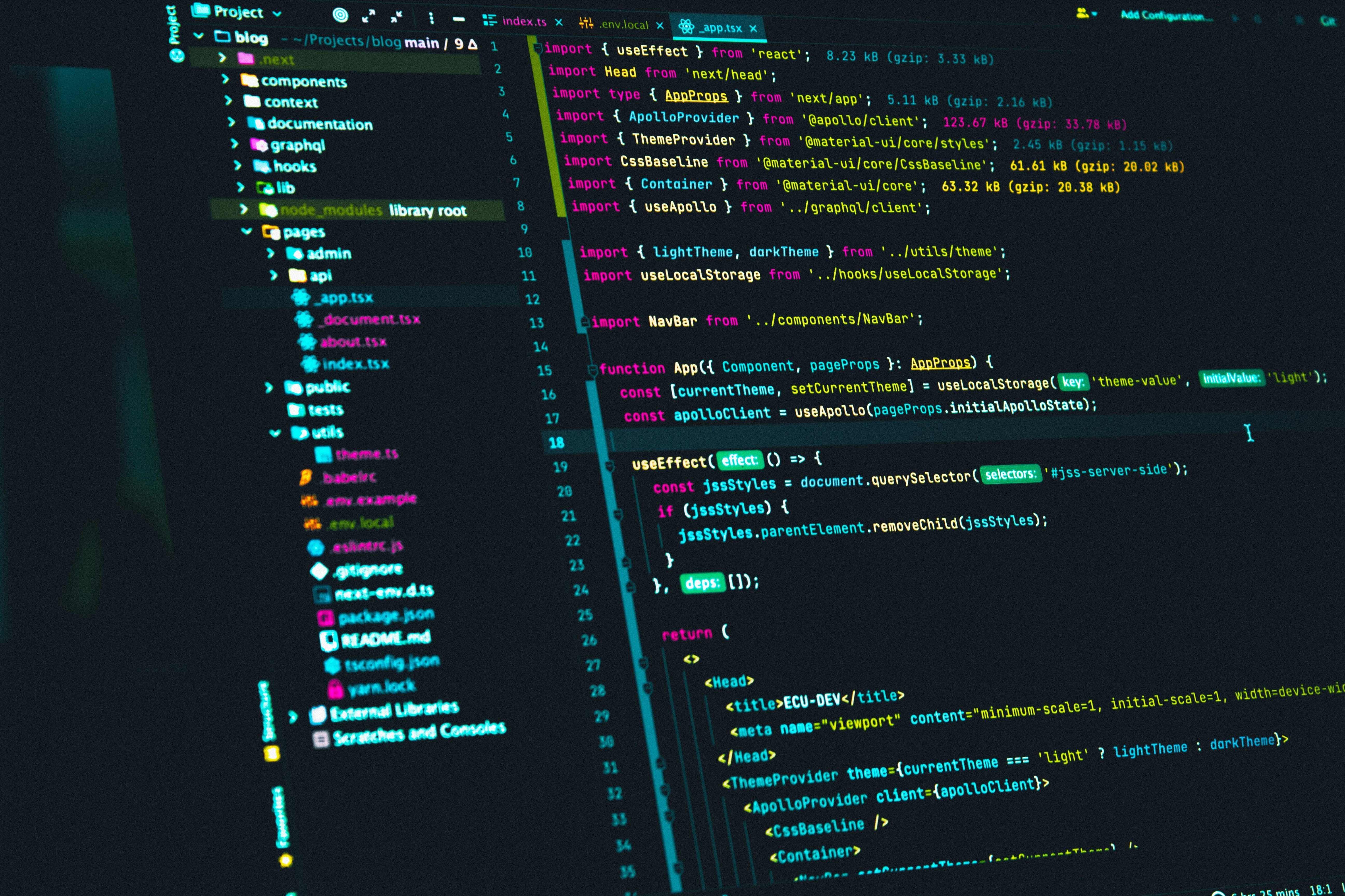 Tech Background